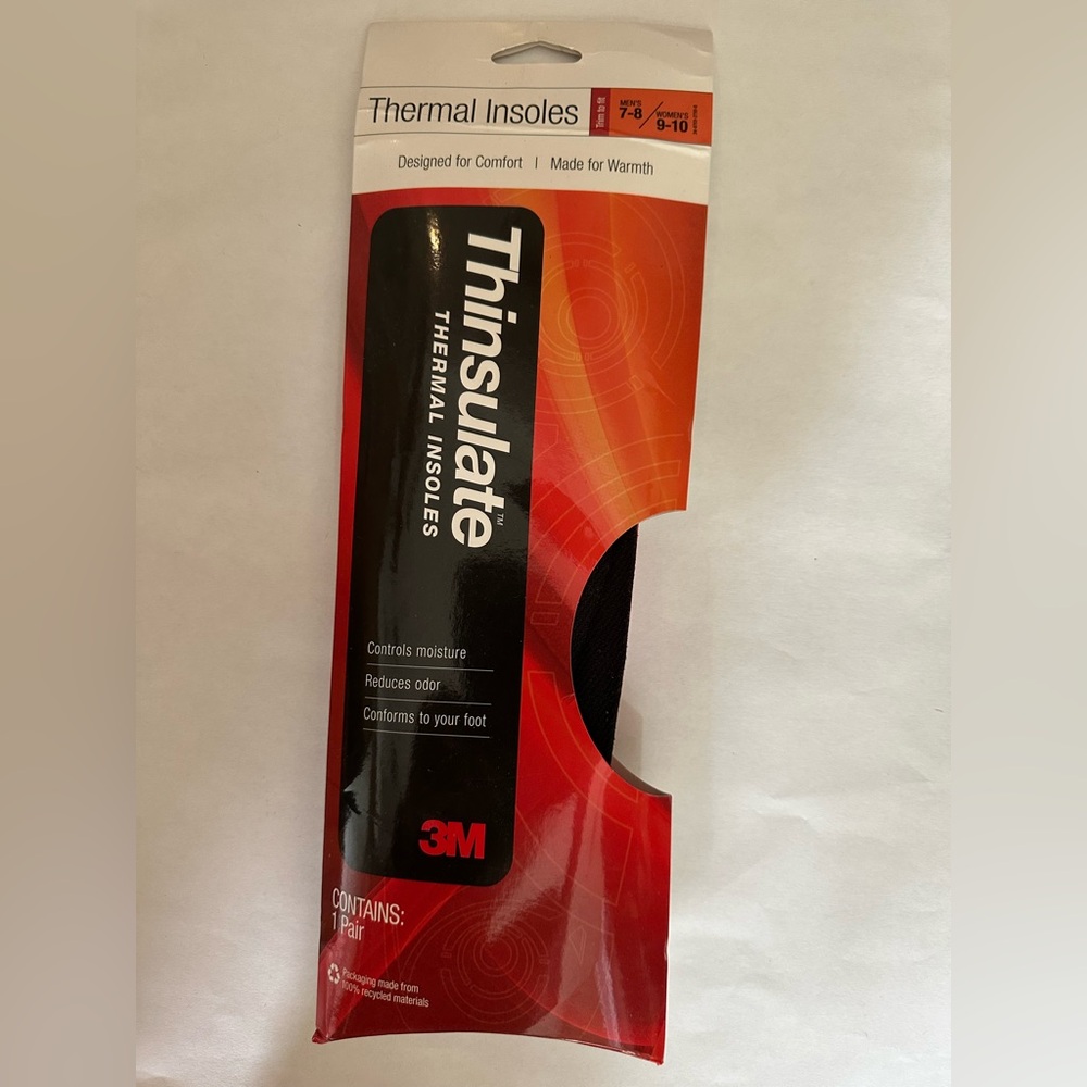 3M Thinsulate Thermal Insoles